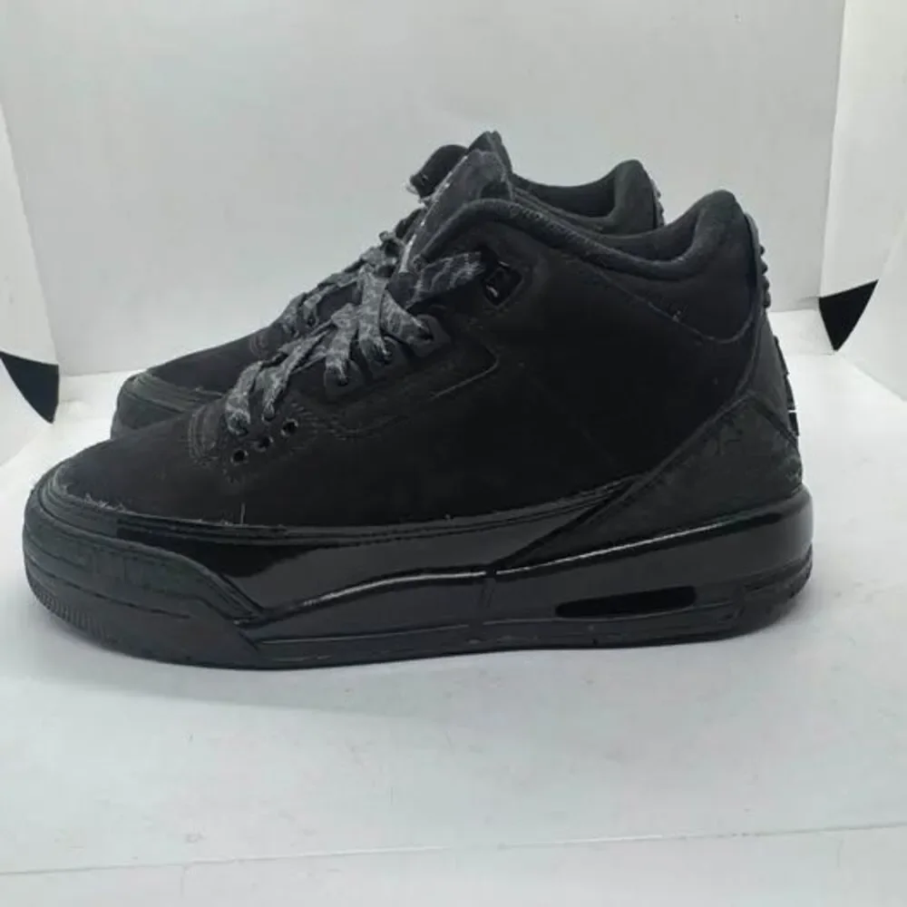 Jordan Air Jordan 3 Retro Black Cat Size 4Y shoes sneakers